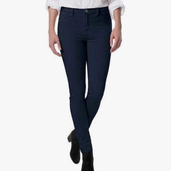 Buffalo David Bitton Mid Rise Stretch Skinny Pants Royal Size 14 /34 - Picture 1 of 8